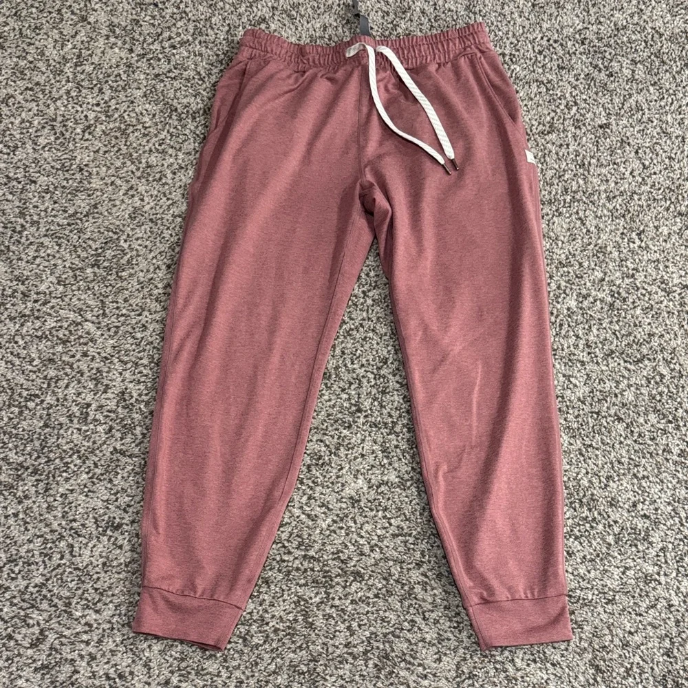 Vuori Performance Jogger, Marsala Heather- small - Picture 1 of 6